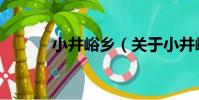 小井峪鄉(關于小井峪鄉簡介)
