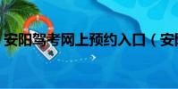 安陽駕考網上預約入口(安陽駕校網上預約)