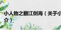 小人物之翻江倒海(關于小人物之翻江倒海簡介)