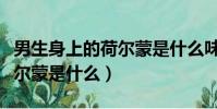 男生身上的荷爾蒙是什么味道(男生身上的荷爾蒙是什么)