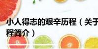 小人得志的艱辛歷程(關于小人得志的艱辛歷程簡介)