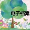 電子檔案袋名詞解釋（電子檔案袋）