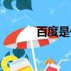 百度是什么意思（百度是什么）