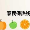 泰民保熱線是干什么的（泰民 krystal）