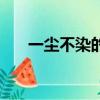 一塵不染的染怎么寫（一塵不染的染）