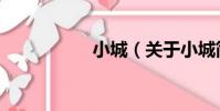 小城(關于小城簡介)