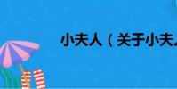 小夫人(關于小夫人簡介)