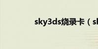 sky3ds燒錄卡(sky3ds)