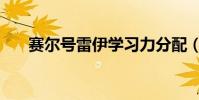 賽爾號雷伊學習力分配(賽爾號雷伊)
