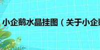 小企鵝水晶掛圖(關于小企鵝水晶掛圖簡介)