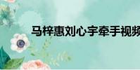 馬梓惠劉心宇牽手視頻(馬梓惠)