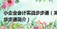 小企業會計實戰步步通(關于小企業會計實戰步步通簡介)