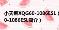小天鵝XQG60-1086ESL(關于小天鵝XQG60-1086ESL簡介)