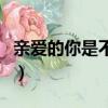 親愛的你是不是還記得（親愛的你是否還記得）