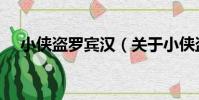 小俠盜羅賓漢(關于小俠盜羅賓漢簡介)