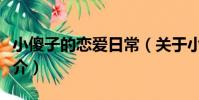 小傻子的戀愛日常(關于小傻子的戀愛日常簡介)
