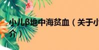小兒β地中海貧血(關于小兒β地中海貧血簡介)
