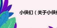 小俠們(關于小俠們簡介)