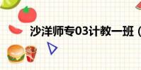 沙洋師專03計教一班(沙洋師專)