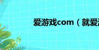 愛游戲com(就愛游戲網)