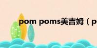 pom poms美吉姆(pom poms)