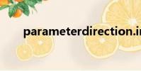 parameterdirection.inputoutput