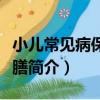 小兒常見病保健藥膳（關于小兒常見病保健藥膳簡介）