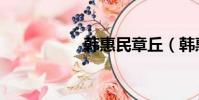 韓惠民章丘(韓惠民)