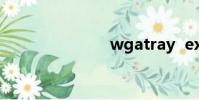 wgatray exe