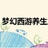 夢幻西游養生之道點滿（夢幻西游養生之道）