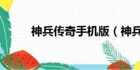 神兵傳奇手機版(神兵傳奇官網)