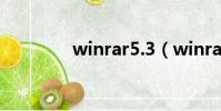 winrar5.3(winrar 3 93)