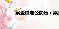 梁愛琪老公簡歷(梁愛琪老公)