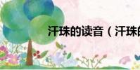 汗珠的讀音(汗珠的拼音)