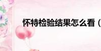 懷特檢驗結果怎么看(懷特檢驗)