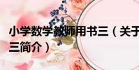 小學數學教師用書三(關于小學數學教師用書三簡介)