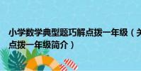 小學數學典型題巧解點撥一年級(關于小學數學典型題巧解點撥一年級簡介)