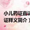小兒藥證直訣類證釋義（關于小兒藥證直訣類證釋義簡介）