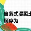 自落式混凝土攪拌機一次投料法向料斗中加料順序為