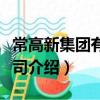 常高新集團有限公司（關于常高新集團有限公司介紹）