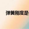 彈簧剛度是什么意思（剛度是什么意思）