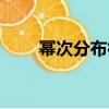 冪次分布律（關于冪次分布律介紹）
