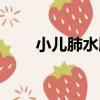 小兒肺水腫（關于小兒肺水腫簡介）