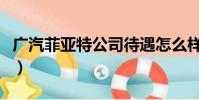 廣汽菲亞特公司待遇怎么樣(廣汽菲亞特待遇)