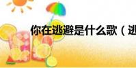 你在逃避是什么歌(逃避你歌詞)