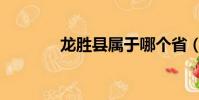 龍勝縣屬于哪個省(龍勝縣)