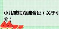 小兒皺梅腹綜合征(關于小兒皺梅腹綜合征簡介)