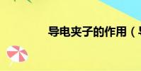 導電夾子的作用(導電夾)