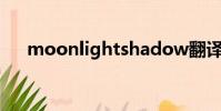 moonlightshadow翻譯成中文是什么