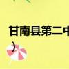 甘南縣第二中學是省重點嗎（甘南縣第二中學）